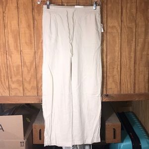 OLD NAVY TAN FLOWY PANTS